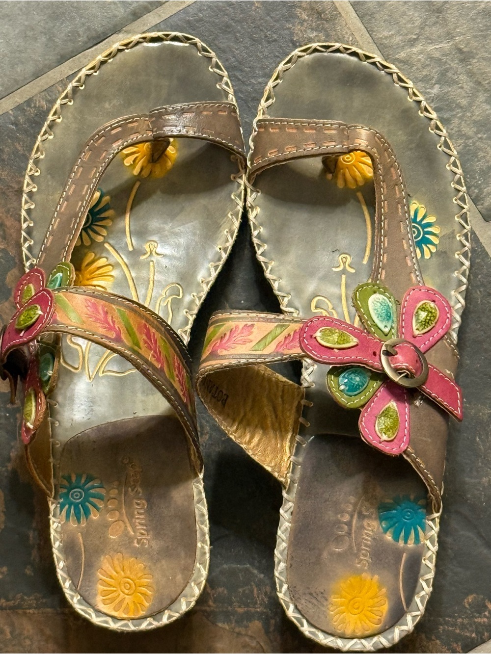L'ARTISTE SANTORINI SLIDE SANDAL Sz 39/8.5
by Spring Step - Picture 7 of 7